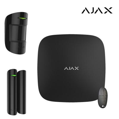 Ajax kit alarme sans fil hub noir 3 1