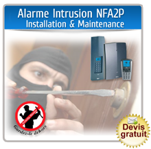 Alarme intrusion nfa2p installation maintenance